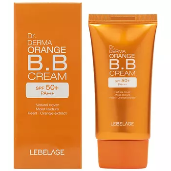 LEBELAGE ББ крем с экстрактами жемчуга и апельсина