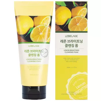 LEBELAGE Детокс-пенка для умывания с лимоном 180.0