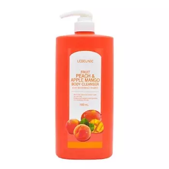 LEBELAGE Гель для душа с персиком и манго FRUIT PEACH & APPLE MANGO BODY 1000.0