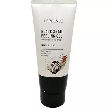 LEBELAGE Гель-скатка с муцином черной улитки BLACK SNAIL PEELING GEL 180.0