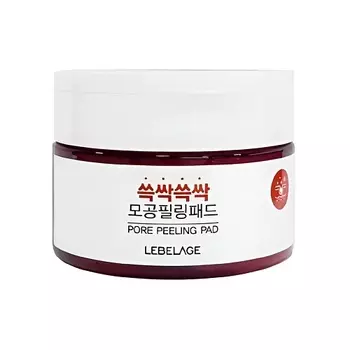 LEBELAGE Хлопковые очищающие диски Pore peeling pads (only pads) 60.0