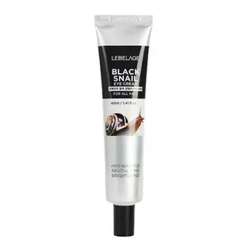 LEBELAGE Крем для глаз с муцином черной улитки EYE CREAM_BLACK SNAIL EX 40.0