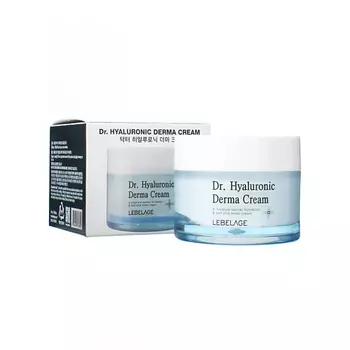 LEBELAGE Крем для лица с гиалуроновой кислотой Dr. Derma Cream Hyaluronic 50.0