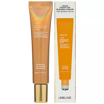 LEBELAGE Крем для несовершенной кожи с 3 металлическими роликовыми шариками 30.0