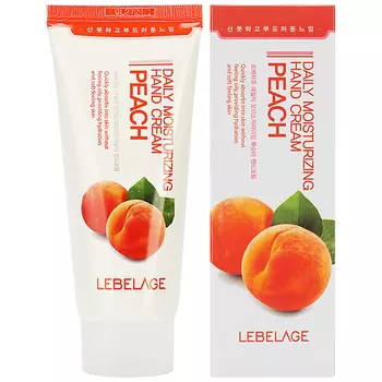 LEBELAGE Крем для рук увлажняющий с экстрактом персика 100.0
