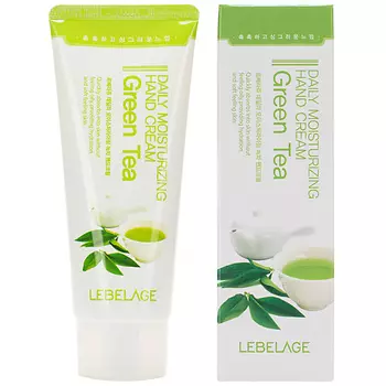 LEBELAGE Крем для рук увлажняющий с экстрактом зеленого чая 100.0