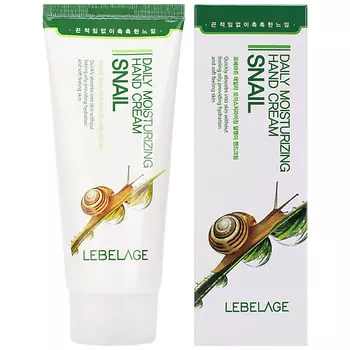 LEBELAGE Крем для рук увлажняющий с муцином улитки 100.0