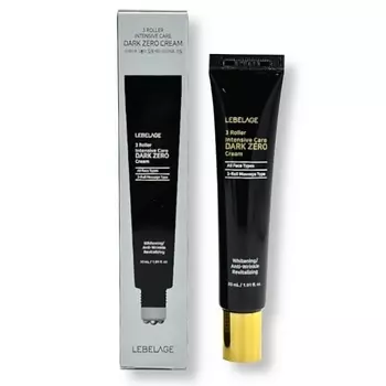 LEBELAGE Крем-роллер для лица и век 3-Roller Intensive Care Dark Zero Cream 30.0