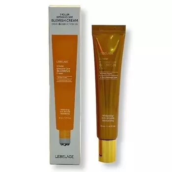 LEBELAGE Крем-роллер для лица и век 3-Roller Intensive Care Blemish Cream 30.0