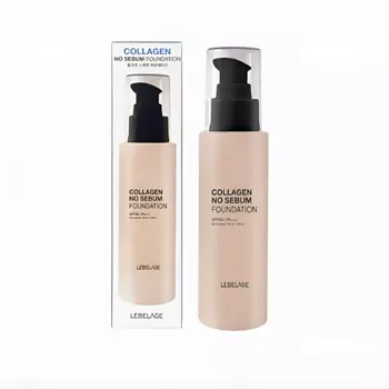 LEBELAGE Матирующий тональный крем с коллагеном с SPF 50***