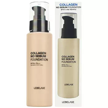 LEBELAGE Матирующий тональный крем с коллагеном SPF50+/PA+++,