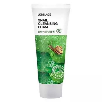 LEBELAGE Очищающая пенка с муцином улитки SNAIL RE VITAL CLEANSING FOAM 180.0