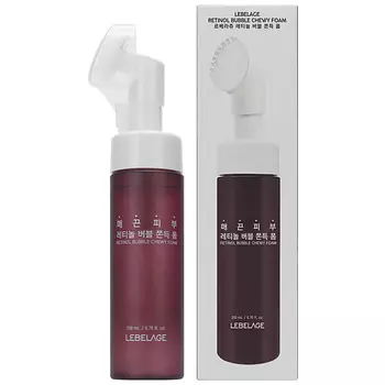 LEBELAGE Очищающая пенка с ретинолом