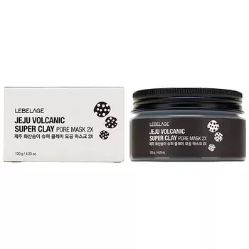 LEBELAGE Очищающая угольная маска для лица с вулканическим пеплом