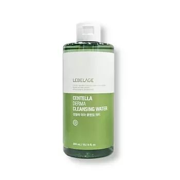 LEBELAGE Очищающая вода с центеллой CENTELLA DERMA CLEANSING WATER 300.0