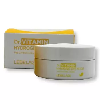 LEBELAGE Патчи для лица Dr.VITAMIN HYDROGEL EYE PATCH 90.0