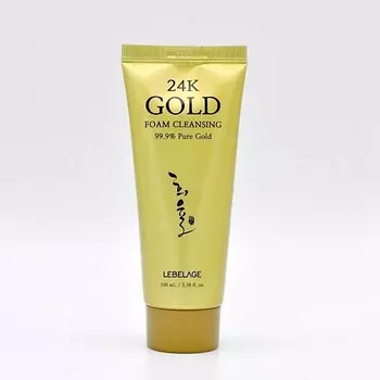 LEBELAGE Пенка для умывания Хи Юль с 24-каратнымзолотом HEEYUL 24K GOLD FOAM CLEANSING 100.0