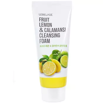 LEBELAGE Пенка для умывания с Лимоном и Каламондином Cleansing Foam Lemon&Calamansi 100