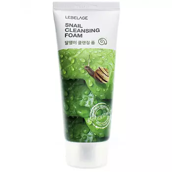 LEBELAGE Пенка для умывания с Муцином улитки Регенерирующая Cleansing Foam Snail 100