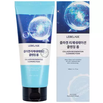 LEBELAGE Пенка очищающая с коллагеном 180.0