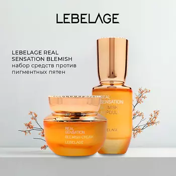 LEBELAGE Набор средств против пигментных пятен и выравнивания тона кожи