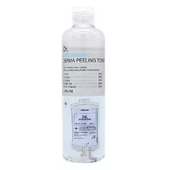 LEBELAGE Скатка с гиалуроновой кислотой DR. HYALURONIC DERMA PEELING TONER 310.0