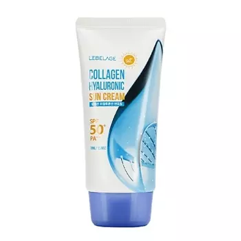 LEBELAGE Солнцезащитный крем с коллагеном и гиулуроновой кислотой COLLAGEN HYALURONIC SUN CREAM 70.0