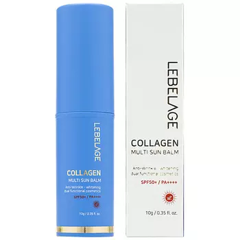 LEBELAGE Солнцезащитный мульти-бальзам с коллагеном 10.0