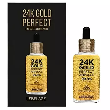 LEBELAGE Сыворотка 24K GOLD PERFECT AMPOULE 50.0