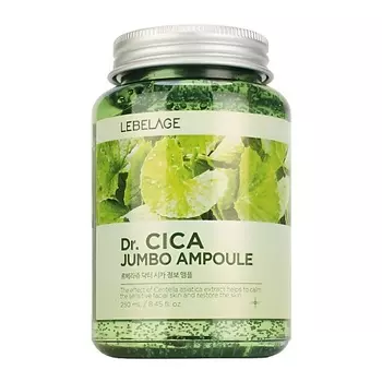 LEBELAGE Сыворотка для лица с центеллой азиатской Dr. CICA JUMBO AMPOULE