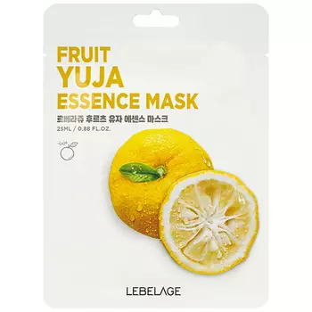 LEBELAGE Тканевая маска для лица с экстрактом юдзу 25.0