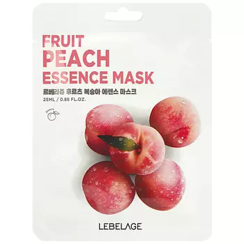 LEBELAGE Тканевая маска для лица с экстрактом персика 25.0