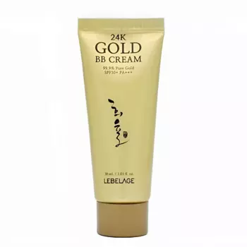 LEBELAGE Тональный BB-крем для лица с 24k золотом Heeyul SPF50+ PA+++ 30.0