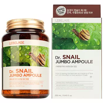 LEBELAGE Укрепляющая сыворотка с муцином улитки 250.0