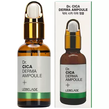 LEBELAGE Успокаивающая ампульная сыворотка с центеллой азиатской 30.0