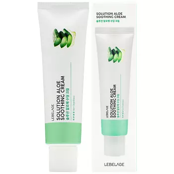 LEBELAGE Успокаивающий крем с экстрактом алоэ и пептидами 50.0