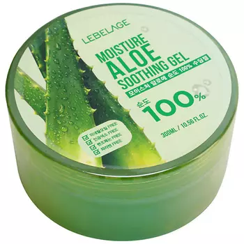 LEBELAGE Увлажняющий успокаивающий гель с экстрактом алоэ 300.0