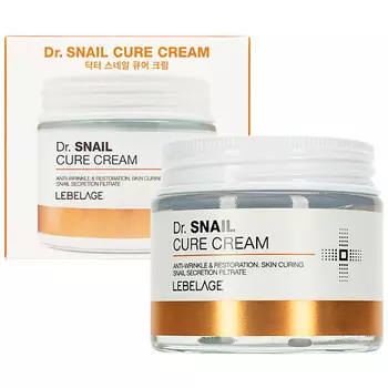 LEBELAGE Восстанавливающий крем с муцином улитки 70.0