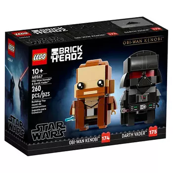 LEGO Конструктор BrickHeadz Obi-Wan Kenobi i Darth Vader