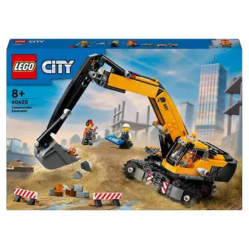 LEGO Конструктор City Желтый мобильный кран (60420)