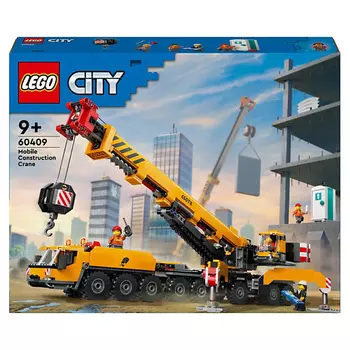 LEGO Конструктор City Желтый мобильный кран