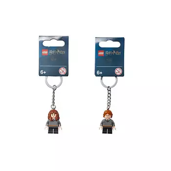 LEGO Конструктор Harry Potter Collection Hermione Granger и Ron Keychain