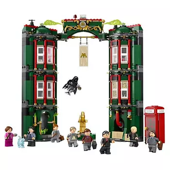 LEGO Конструктор Harry Potter, Набор строительных блоков Министерство магии