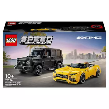 LEGO Конструктор Speed Champions 76924 - Mercedes-AMG G 63 & Mercedes-AMG SL 63