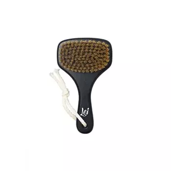 LEI Lei Массажная щетка для сухого массажа, натуральная щетина