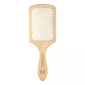 LEI Расческа массажная большая дерево, деревянные зубцы
