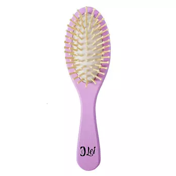 LEI Расческа массажная дерево, деревянные зубцы