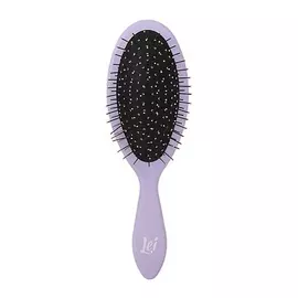 LEI Расческа массажная пластик, метал. Зубья