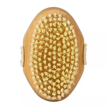 LEI Щётка хозяйственная многофункциональная (дерево) без ручки, с ремешком, искусственная щетина