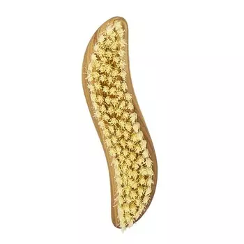 LEI Щётка хозяйственная многофункциональная изогнутая (дерево), без ручки, искусственная щетина